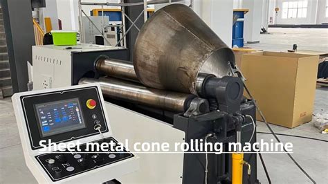 how to cut a cone from sheet metal|sheet metal cone rolling calculation.